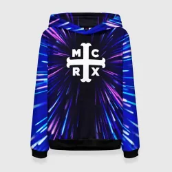 Женская толстовка 3D My Chemical Romance neon energy