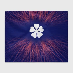 Плед 3D Black Clover red energy