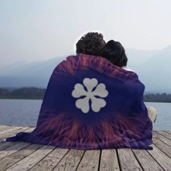 Плед 3D Black Clover red energy - фото 2