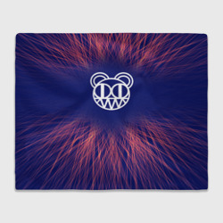 Плед 3D Radiohead red energy