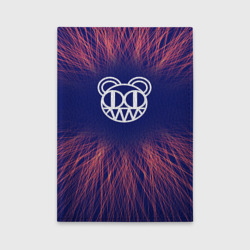 Обложка для автодокументов Radiohead red energy