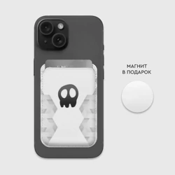 Картхолдер Magsafe магнитный Babymetal white poly - фото 2