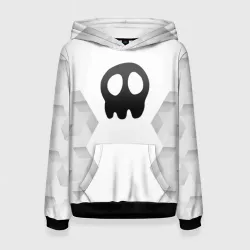 Женская толстовка 3D Babymetal white poly