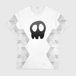 Мужская футболка 3D Babymetal white poly