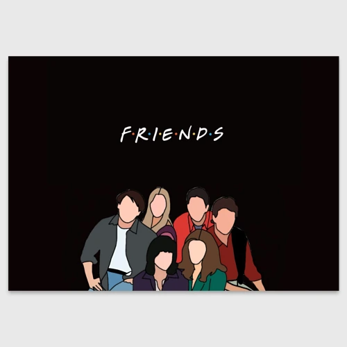 Поздравительная открытка Friends - Central park