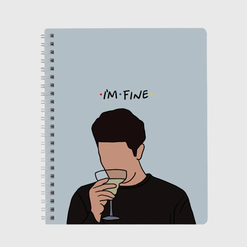 Тетрадь Ross - i`m fine
