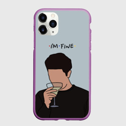 Чехол для iPhone 11 Pro матовый Ross - i`m fine