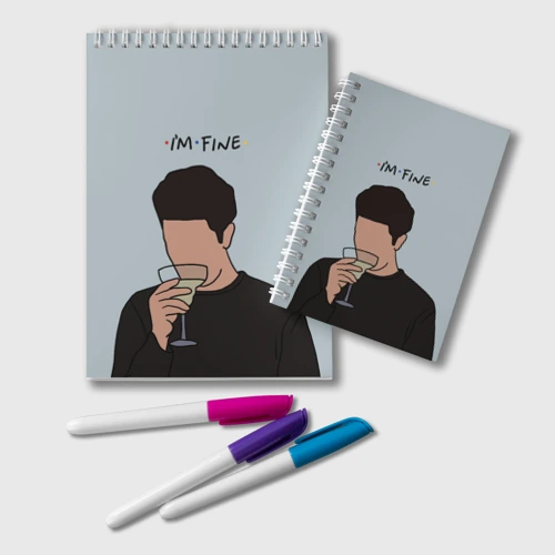 Блокнот Ross - i`m fine
