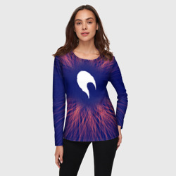 Женский лонгслив 3D Date A Live red energy - фото 2