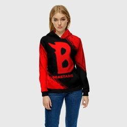 Женская толстовка 3D Beastars - red gradient - фото 2