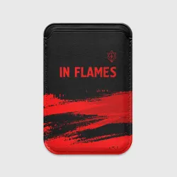 Картхолдер Magsafe магнитный In Flames - red gradient посередине