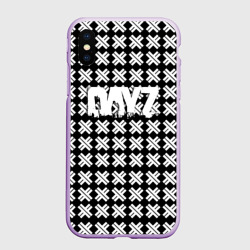 Чехол для iPhone XS Max матовый Dayz крестики