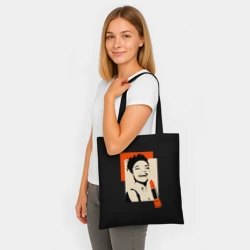 Шоппер BioNature Девушка с помадой в стиле поп-арт - фото 2