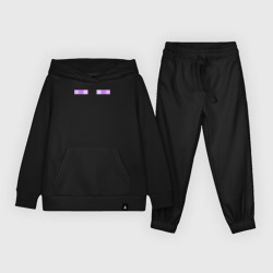 Детский костюм с толстовкой хлопок Enderman Minecraft