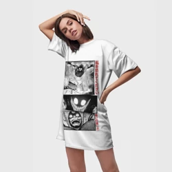 Платье-футболка 3D Fight - DanDaDan - фото 2
