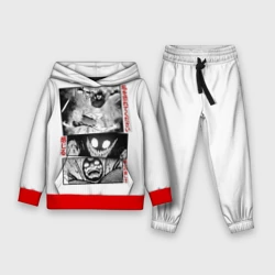 Детский костюм с толстовкой 3D Fight - DanDaDan