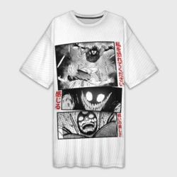 Платье-футболка 3D Fight - DanDaDan