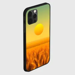 Чехол для iPhone 12 Pro Max Закат над пшеничным полем - фото 2