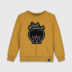 Детский свитшот хлопок Just meowied