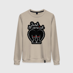 Женский свитшот хлопок Just meowied