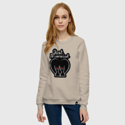 Женский свитшот хлопок Just meowied - фото 2