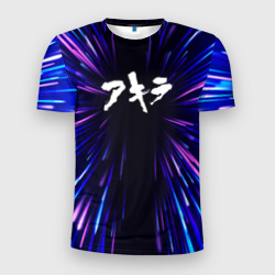 Мужская футболка 3D Slim Akira neon energy