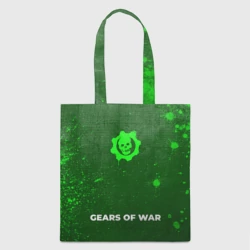 Шоппер 3D Gears of War - green gradient по-центру