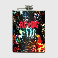 Фляга ACDC рок монстры