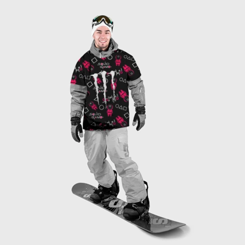 Накидка на куртку 3D Ojingeo geim x Monster energy