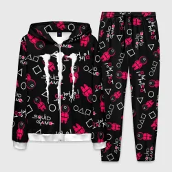 Мужской костюм 3D Ojingeo geim x Monster energy