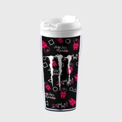 Термокружка-непроливайка Ojingeo geim x Monster energy