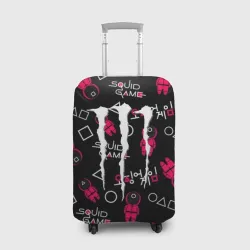 Чехол для чемодана 3D Ojingeo geim x Monster energy