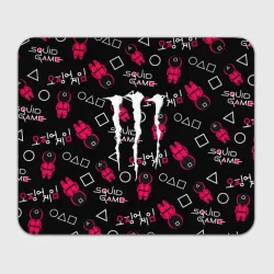 Прямоугольный коврик для мышки Ojingeo geim x Monster energy
