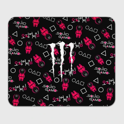 Прямоугольный коврик для мышки Ojingeo geim x Monster energy