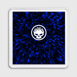 Магнит 55*55 The Offspring blue energy