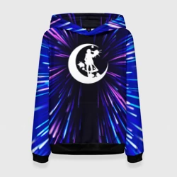 Женская толстовка 3D Angels of Death neon energy