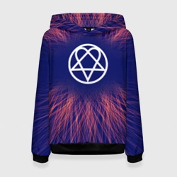 Женская толстовка 3D HIM red energy