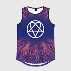 Мужская спортивная майка 3D HIM red energy