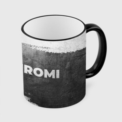 Кружка с полной запечаткой Kuromi - grey gradient по-горизонтали