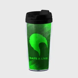 Термокружка-непроливайка Date A Live - green gradient