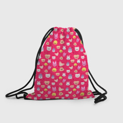 Рюкзак-мешок 3D Skzoo pattern pink