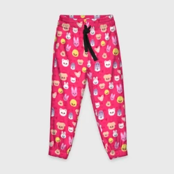 Детские брюки 3D Skzoo pattern pink
