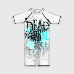 Детский купальный костюм 3D Dead by april краски