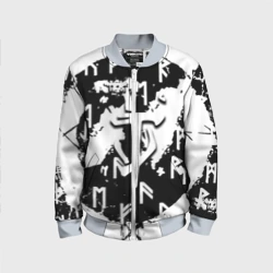 Детский бомбер 3D Doom символы краски