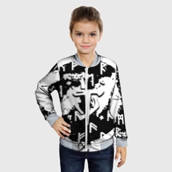 Детский бомбер 3D Doom символы краски - фото 2