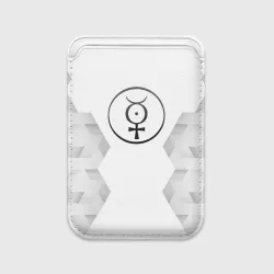 Картхолдер Magsafe магнитный Marilyn Manson white poly