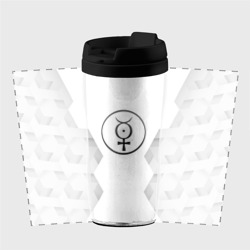 Термокружка-непроливайка Marilyn Manson white poly - фото 2