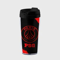 Термокружка-непроливайка PSG - red gradient