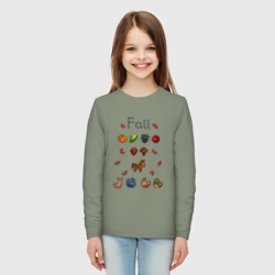 Детский лонгслив хлопок Stardew Valley fall - фото 2