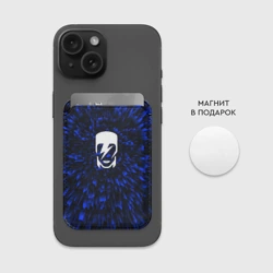Картхолдер Magsafe магнитный David Bowie blue energy - фото 2